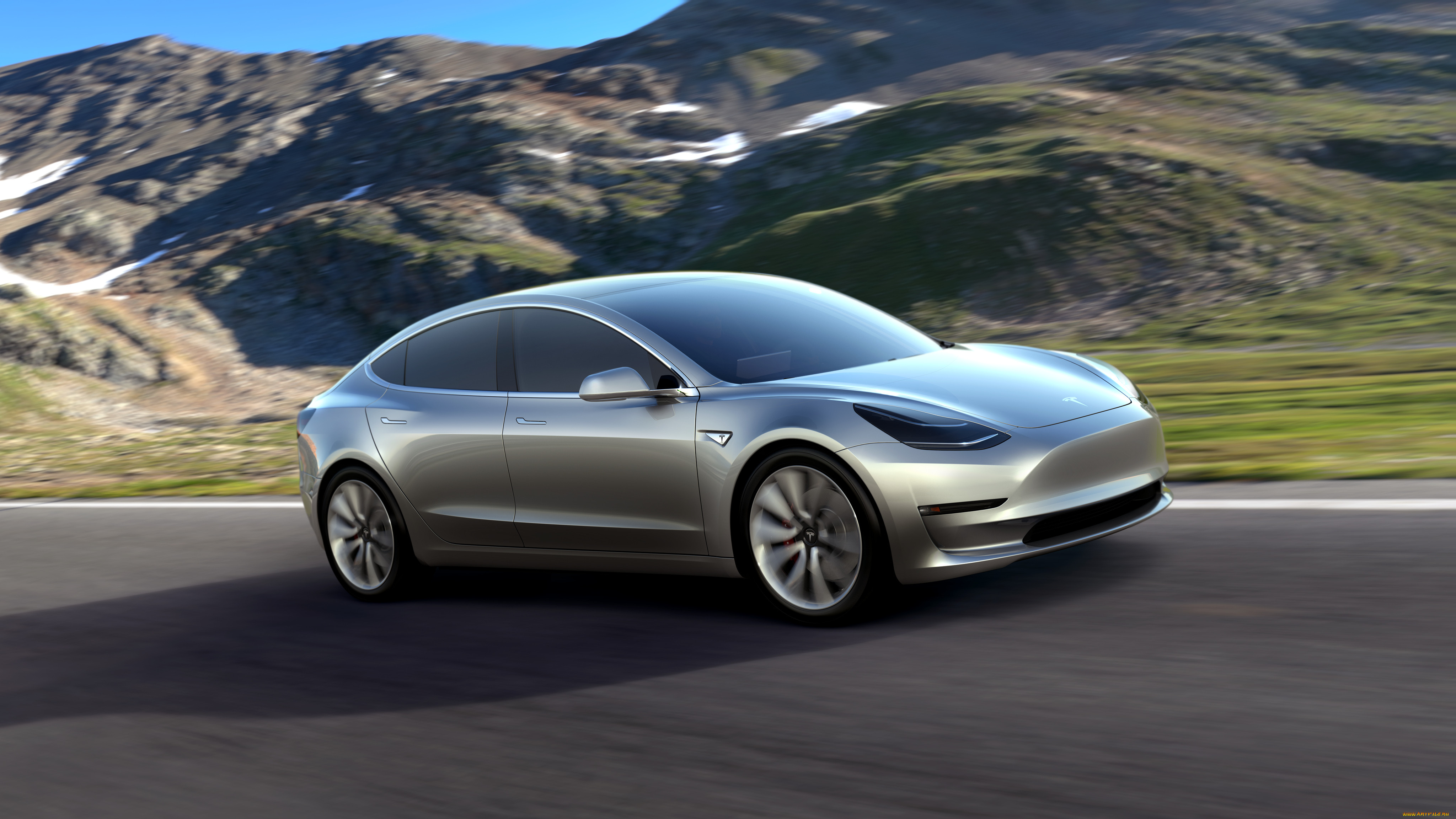 , tesla, model, 3, 2016, prototype